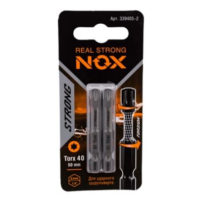 Бита TX-40-50 E 6,3 torsion "NOX STRONG" 339405 в Туле
