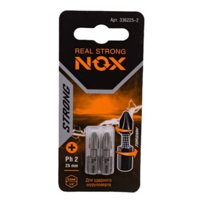 Бита PH2х25 C 6,3 torsion "NOX STRONG" 336225 в Туле