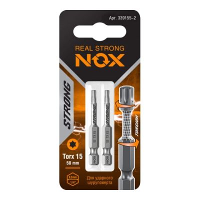 Бита TX-15-50 E 6,3 torsion "NOX STRONG" 339155 в Туле