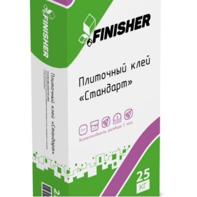Клей плиточный Finisher стандарт 25 кг в Туле