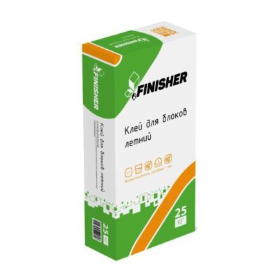 Клей для блоков Finisher Лето 25 кг в Туле