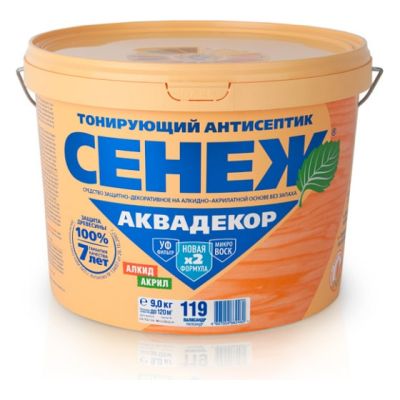 Х2-119 (палисандр) - 9 кг - Сенеж Аквадекор в Туле