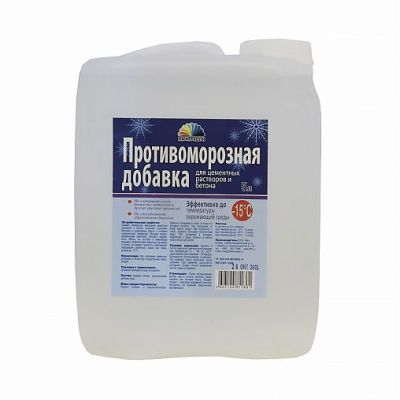 Антиморозная добавка для растворов и бетона (формиат натрия) 5л (1/120) в Туле