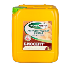Биосепт антисептический состав Woodmaster 5л (1) Рогнеда