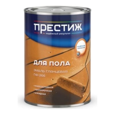Эмаль ПФ-266 золотисто-коричневая 0,9 кг (14) Престиж в Туле