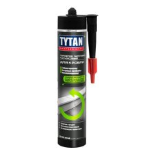 Герметик для кровли битумно-каучуковый черный 310мл (12) Tytan Professional