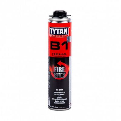 Пена монтажная Tytan Professional B1 Профи 750мл огнеупорная (12/672) в Туле