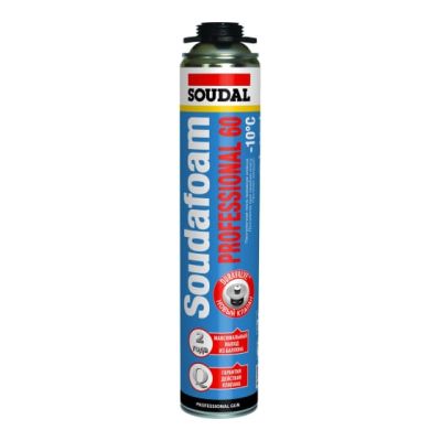 Пена Зимняя под пистолет SOUDAL Prof. 60л 12х750 мл 115002 в Туле