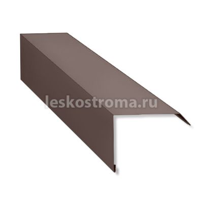 Ветровая планка 2000 Шоколадно-коричневый (RAL 8017) в Туле