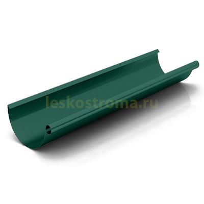 Желоб 2000 оц 0.50 (RAL 6005) двустор в Туле