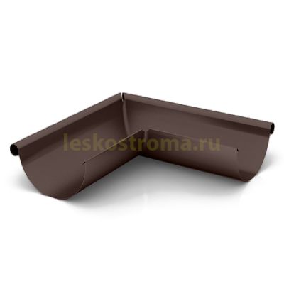 Желоб угловой наружний штамп оц 0.50 (RAL 8017) в Туле