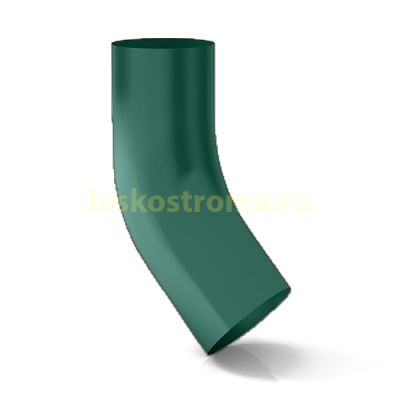Колено штампованное сливное 100 оц 0.50 (RAL 6005) в Туле