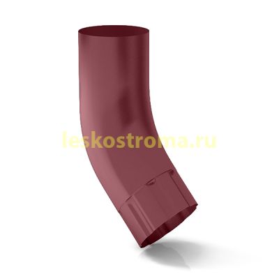 Колено штампованное трубы 100 оцинкованная 0.50 (RAL 3005) в Туле