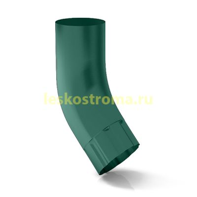 Колено штампованное трубы 100 оцинкованная 0.50 (RAL 6005) в Туле