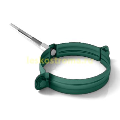Крепеж трубы 100 оцинкованная 1.00 (RAL 6005) в Туле