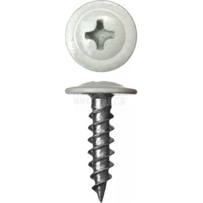 Саморез с прессшайбой острый 4,2*16 RAL (9003) ярко-белый в Туле