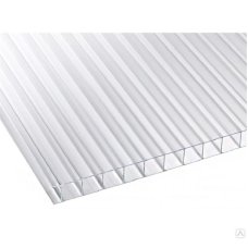 Сотовый поликарбонат PolyPlast 4х2100х6000 (прозрачный)