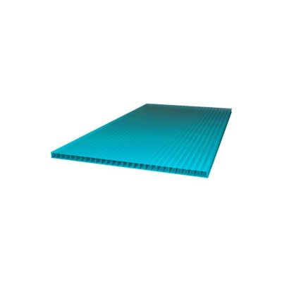Сотовый поликарбонат UltraPlast 6х2100х6000 (бирюза) в Туле