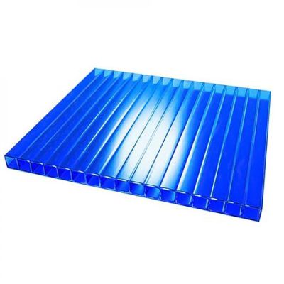 Сотовый поликарбонат UltraPlast 6х2100х6000 (синий) в Туле